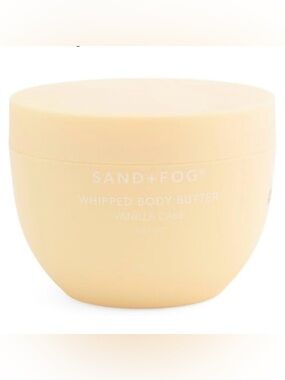 ❗️BRAND NEW SAND + FOG Vanilla Cake Whipped Body Butter 8.47 oz/240g
